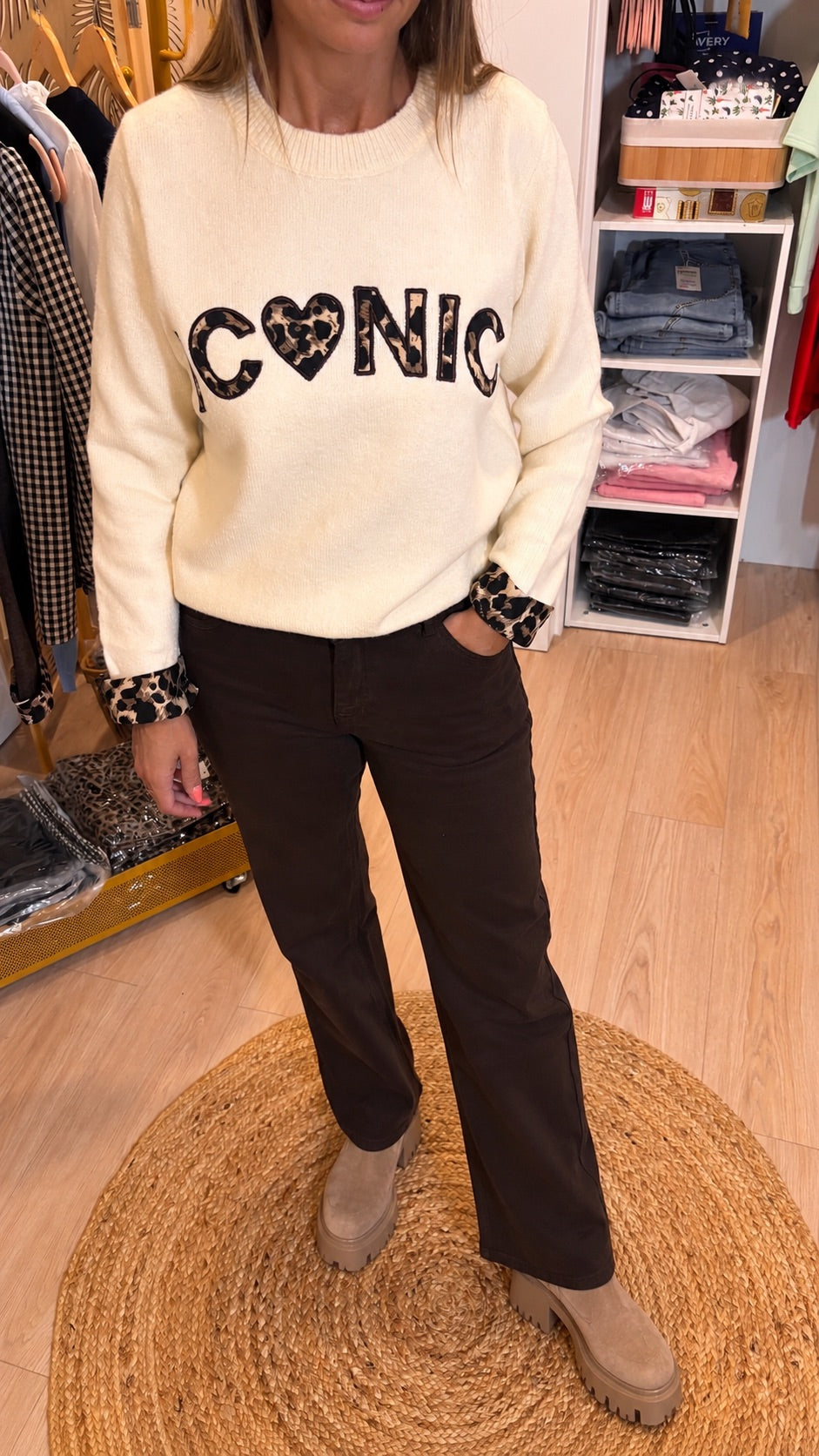 Pull Léo Cream