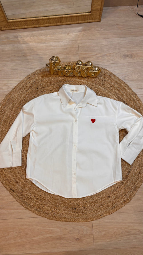Chemise Coeur D'Amour ❤️