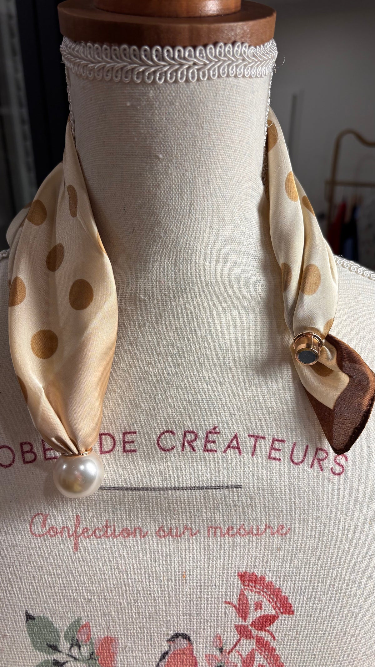 Foulard Bijou Jardin Secret