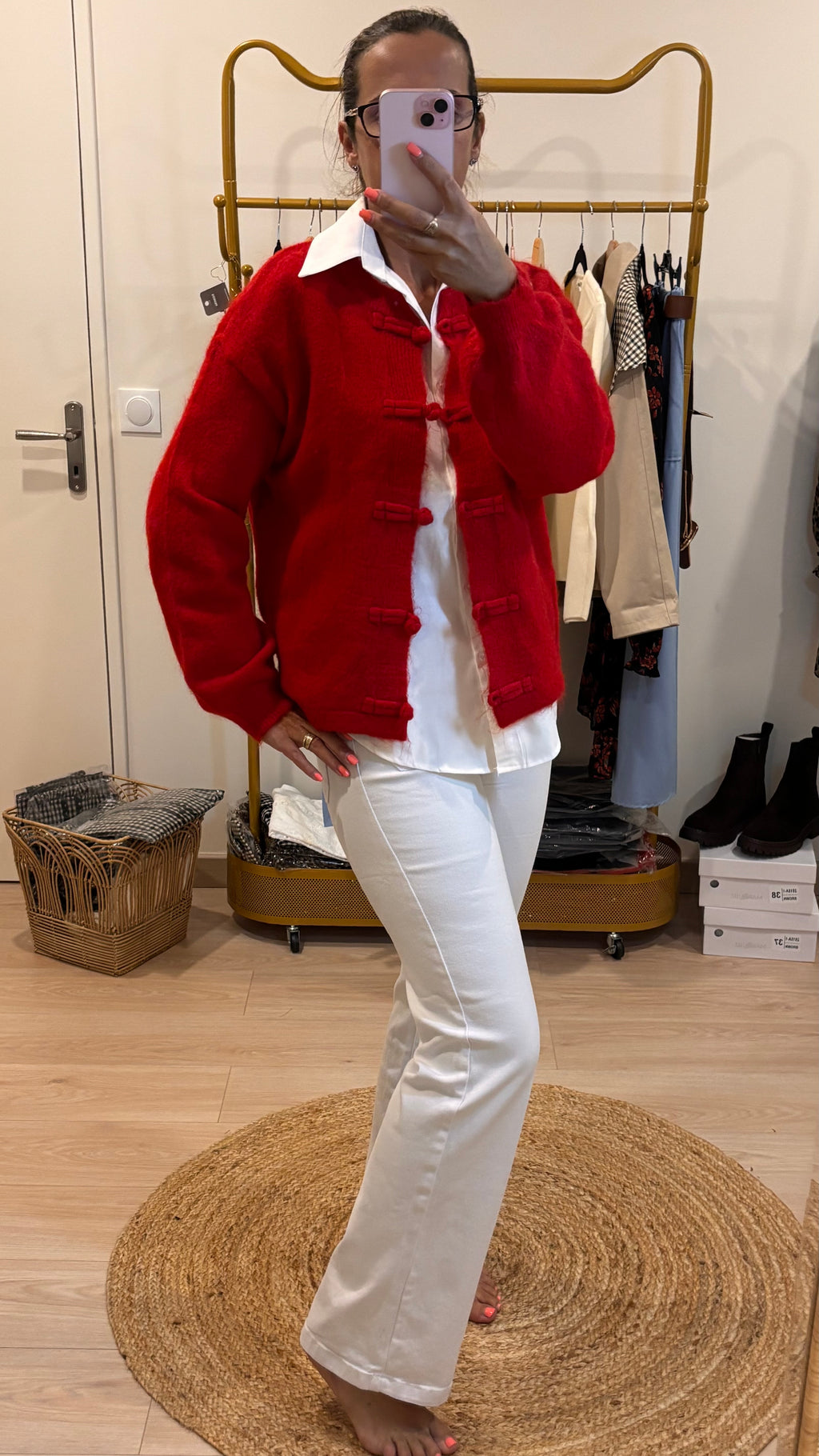 Gilet Rubis ❤️
