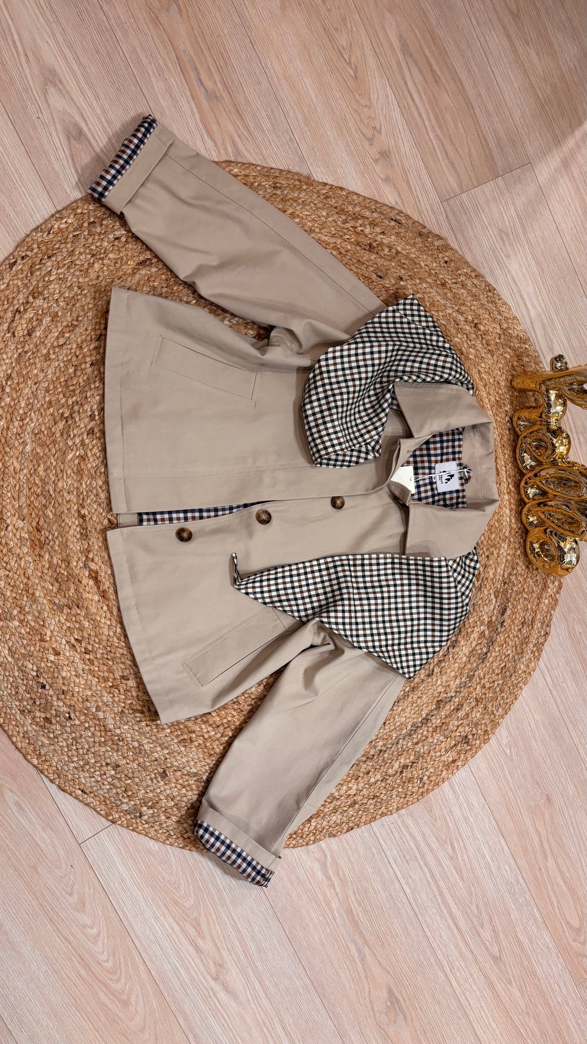 Veste British Chic 🍃
