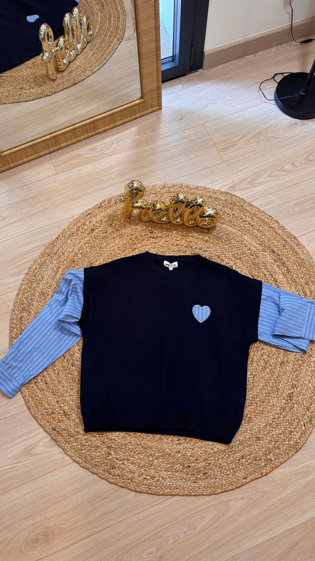 Pull Coeur de ciel